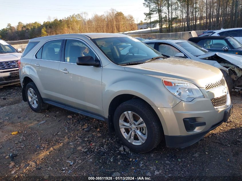 2013 CHEVROLET EQUINOX LS - 2GNALBEK7D6361439