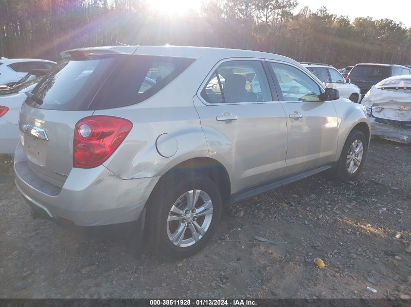 2013 CHEVROLET EQUINOX LS - 2GNALBEK7D6361439