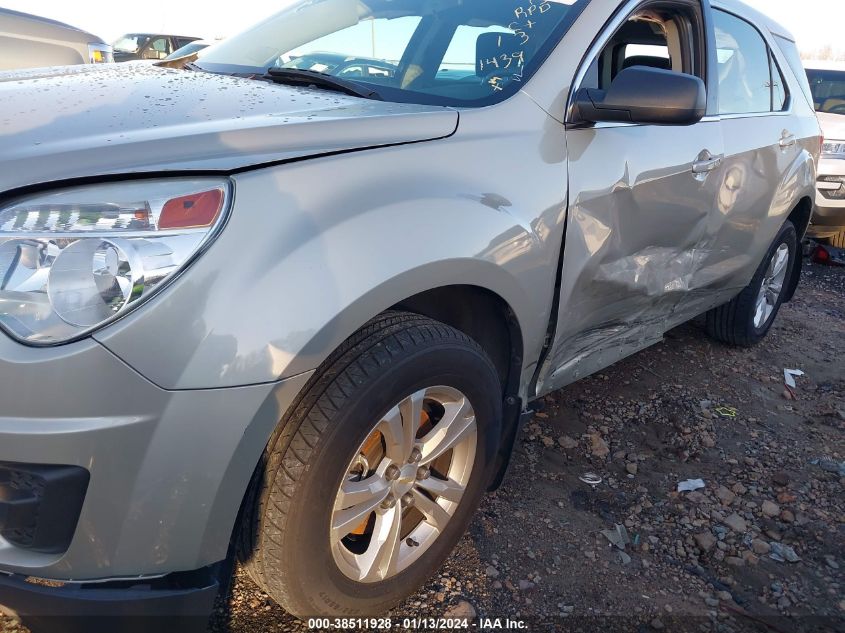 2013 CHEVROLET EQUINOX LS - 2GNALBEK7D6361439