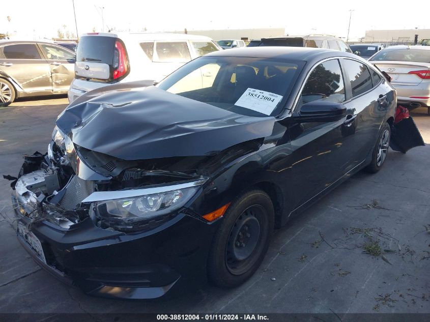 2018 HONDA CIVIC LX - 2HGFC2F56JH604859