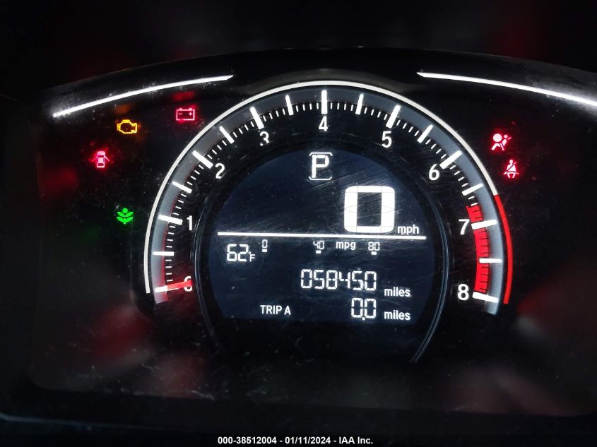 2018 HONDA CIVIC LX - 2HGFC2F56JH604859