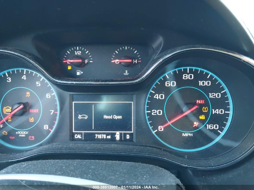 2017 CHEVROLET CRUZE LT - 1G1BE5SM0H7125132