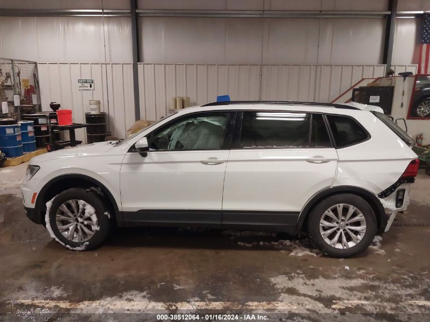 2019 VOLKSWAGEN TIGUAN S - 3VV0B7AX9KM065350