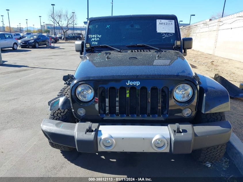 2014 JEEP WRANGLER UNLIMITED SAHARA - 1C4BJWEG8EL221401