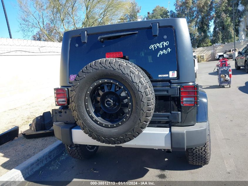 2014 JEEP WRANGLER UNLIMITED SAHARA - 1C4BJWEG8EL221401
