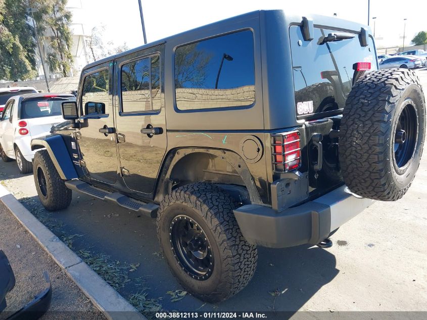 2014 JEEP WRANGLER UNLIMITED SAHARA - 1C4BJWEG8EL221401