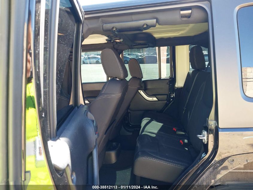 2014 JEEP WRANGLER UNLIMITED SAHARA - 1C4BJWEG8EL221401