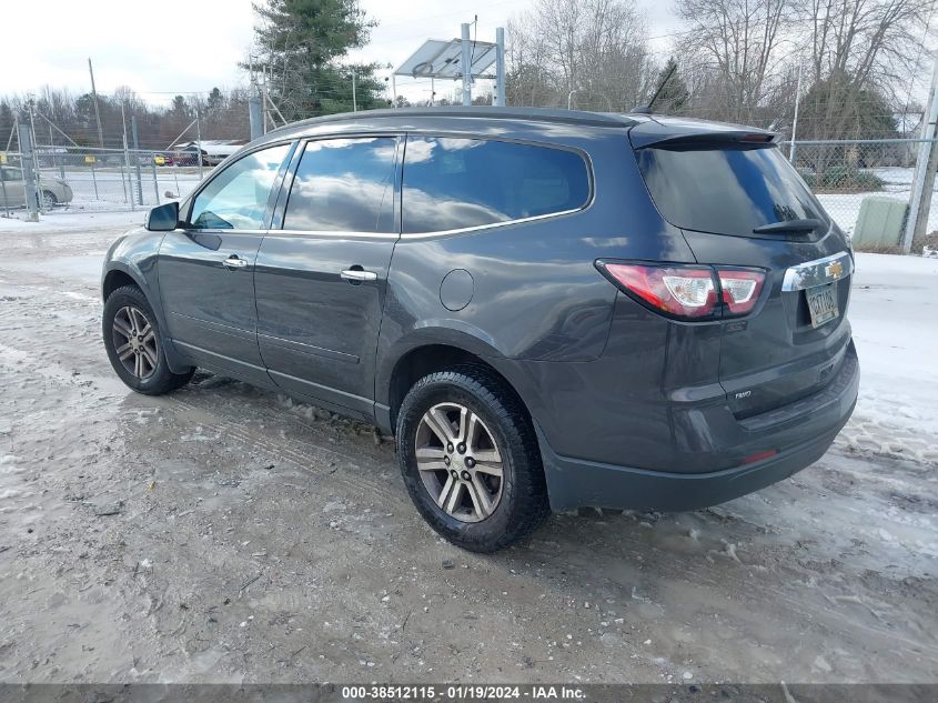 2015 CHEVROLET TRAVERSE 1LT - 1GNKVGKD3FJ341339