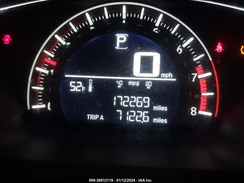2016 HONDA CIVIC LX - 2HGFC4B0XGH307656