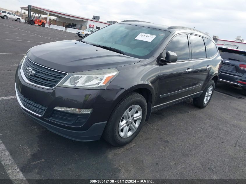 2013 CHEVROLET TRAVERSE LS - 1GNKRFED8DJ208700