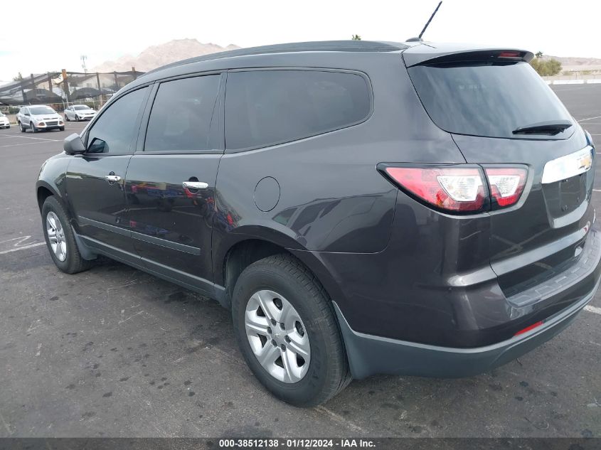 2013 CHEVROLET TRAVERSE LS - 1GNKRFED8DJ208700