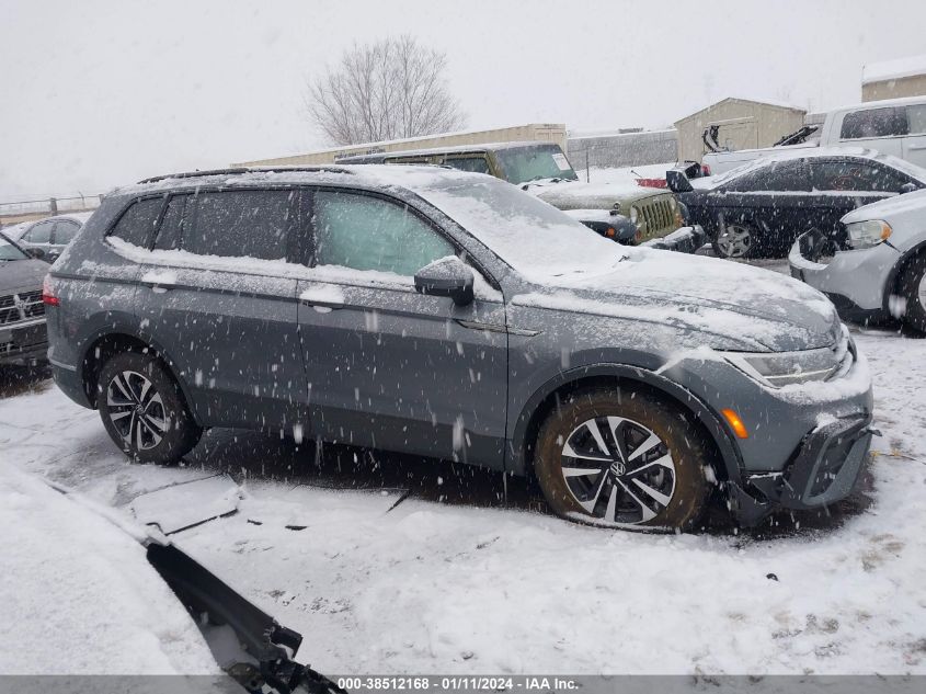 2023 VOLKSWAGEN TIGUAN 2.0T S - 3VVRB7AX1PM069553