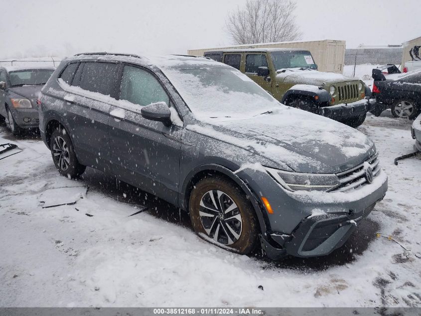 2023 VOLKSWAGEN TIGUAN 2.0T S - 3VVRB7AX1PM069553