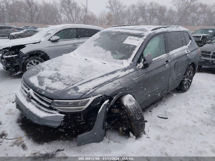 2023 VOLKSWAGEN TIGUAN 2.0T S - 3VVRB7AX1PM069553