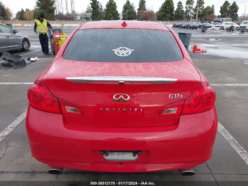 2013 INFINITI G37X JN1CV6AR8DM353375