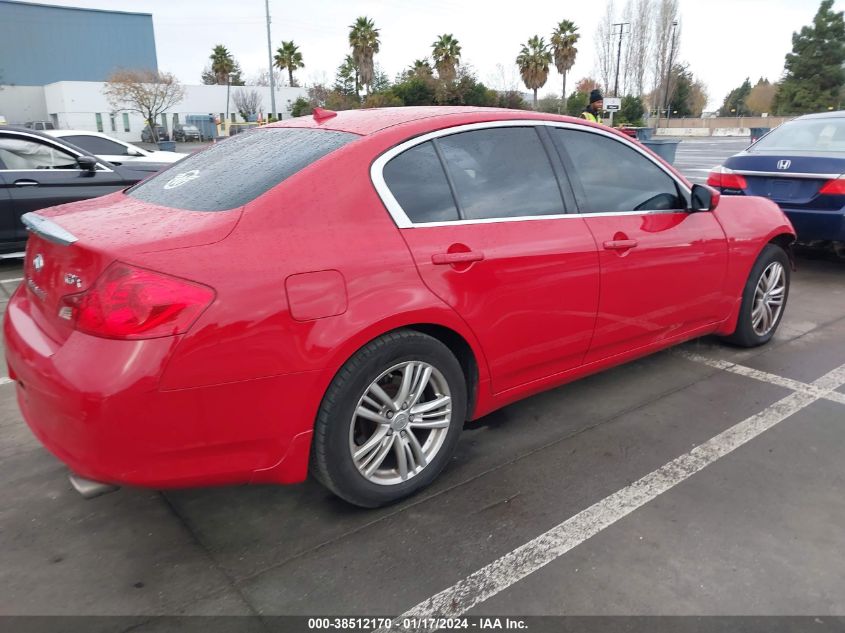 2013 INFINITI G37X JN1CV6AR8DM353375