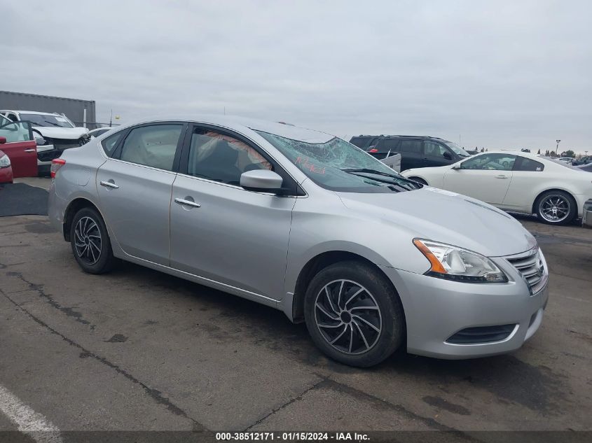 2015 NISSAN SENTRA S - 3N1AB7AP7FY287177