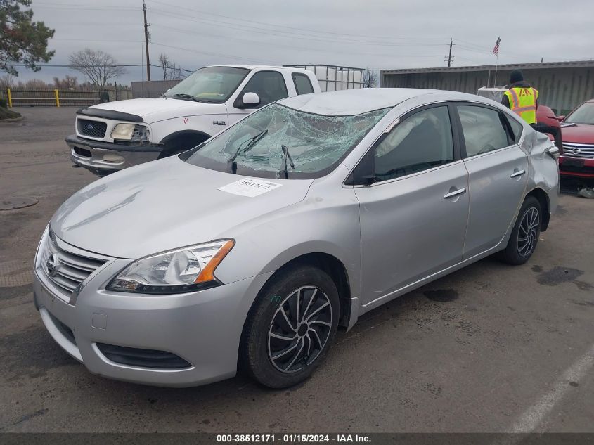 2015 NISSAN SENTRA S - 3N1AB7AP7FY287177