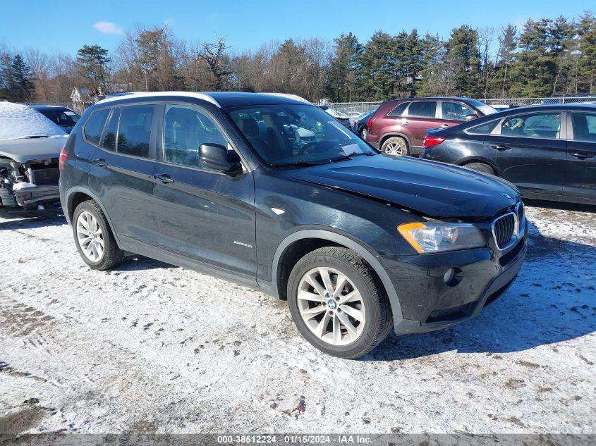 2013 BMW X3 XDRIVE28I - 5UXWX9C54D0A14492