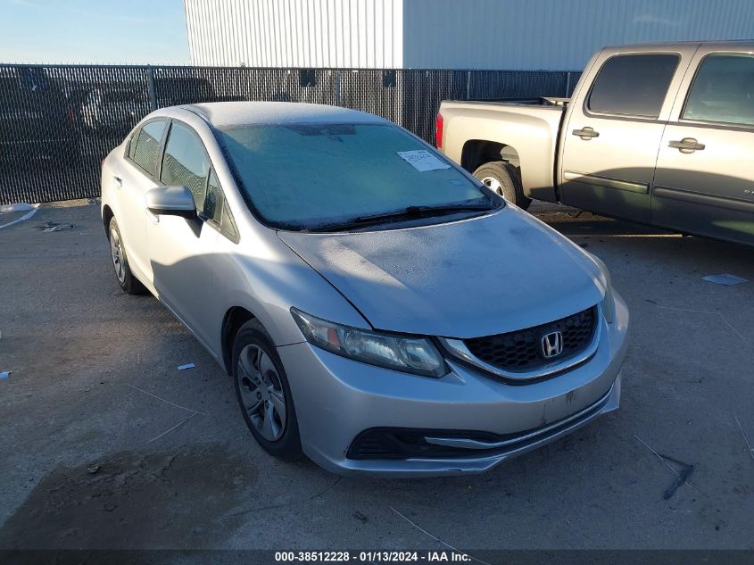 2015 HONDA CIVIC LX - 19XFB2F5XFE056174