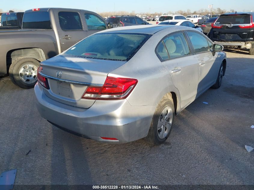 2015 HONDA CIVIC LX - 19XFB2F5XFE056174