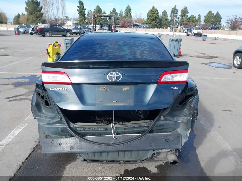 2013 TOYOTA CAMRY SE - 4T1BF1FK4DU278643