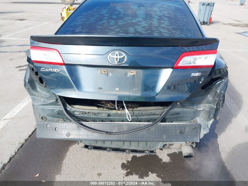 2013 TOYOTA CAMRY SE - 4T1BF1FK4DU278643