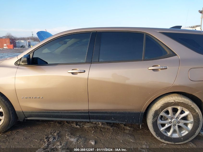 2018 CHEVROLET EQUINOX LS - 3GNAXHEV2JL342211