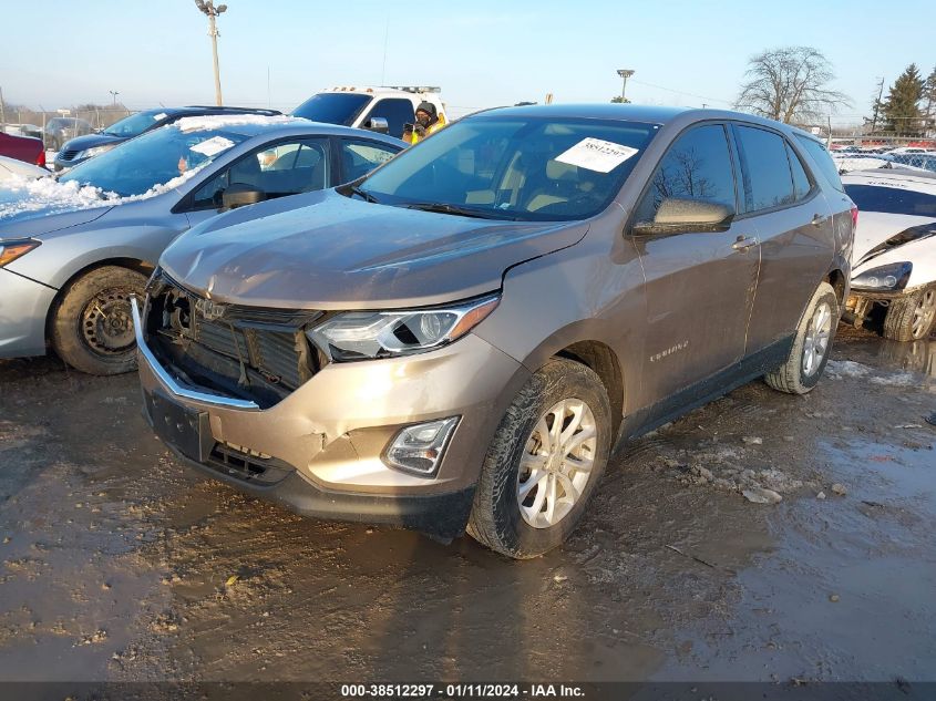 2018 CHEVROLET EQUINOX LS - 3GNAXHEV2JL342211