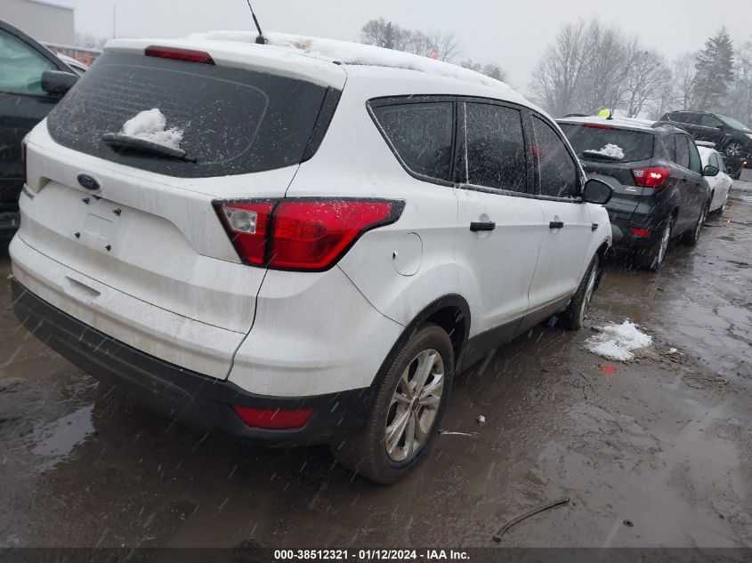 2019 FORD ESCAPE S - 1FMCU0F75KUA89111