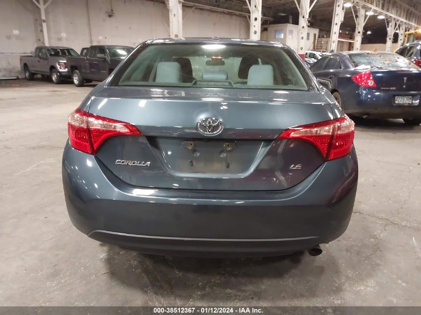 2019 TOYOTA COROLLA LE - 2T1BURHE0KC194474