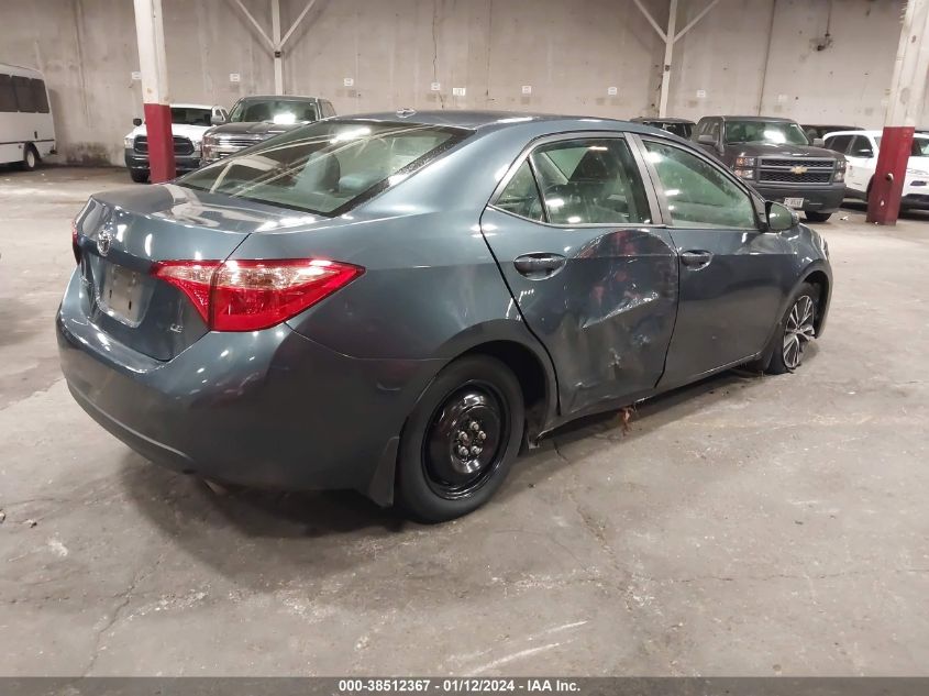 2019 TOYOTA COROLLA LE - 2T1BURHE0KC194474