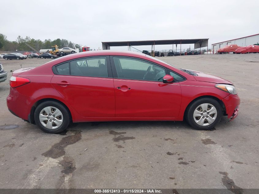 2015 KIA FORTE LX - KNAFX4A6XF5271026
