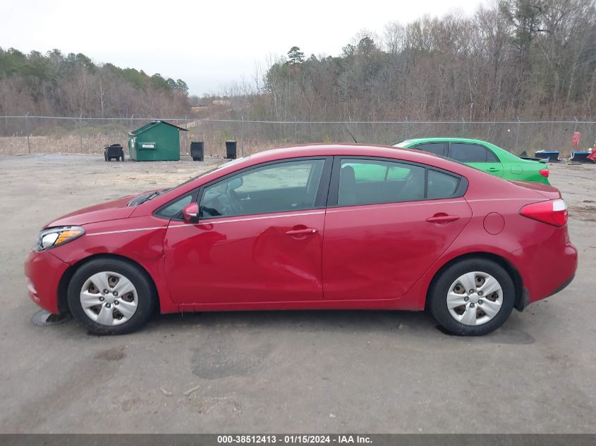 2015 KIA FORTE LX - KNAFX4A6XF5271026
