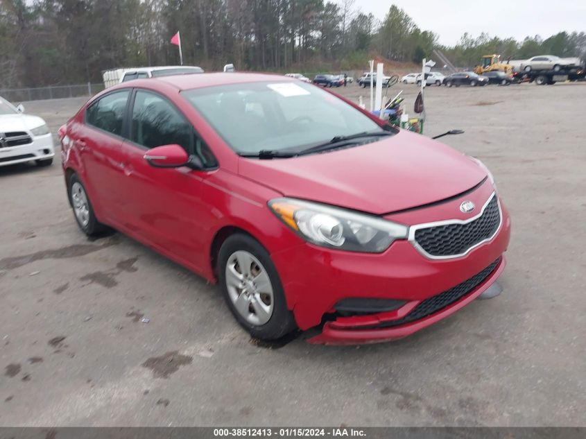 2015 KIA FORTE LX - KNAFX4A6XF5271026
