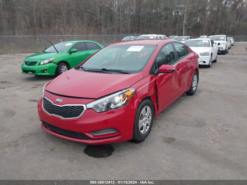 2015 KIA FORTE LX - KNAFX4A6XF5271026