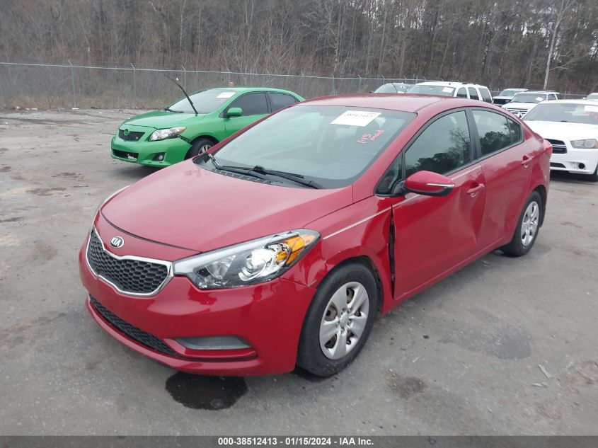2015 KIA FORTE LX - KNAFX4A6XF5271026