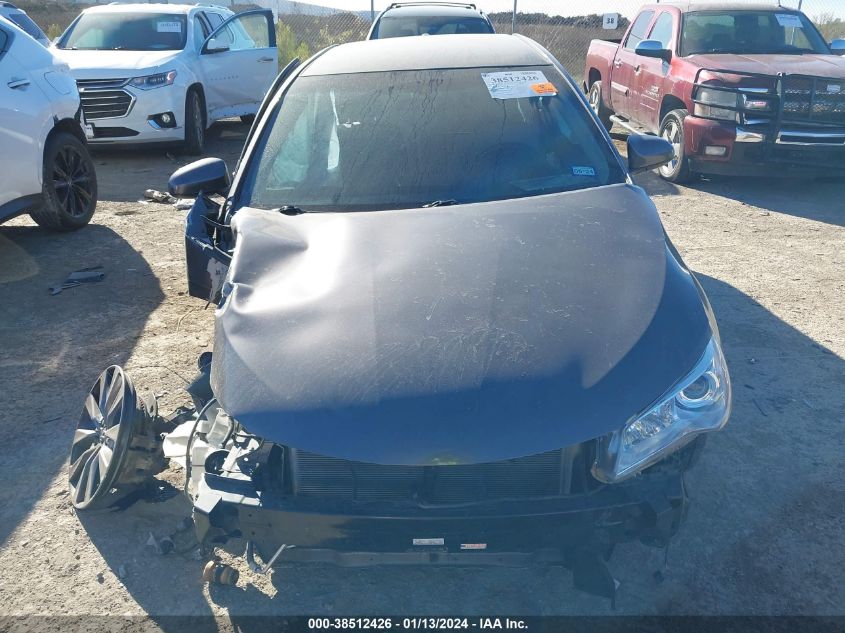 2015 TOYOTA CAMRY XLE - 4T4BF1FK5FR448985