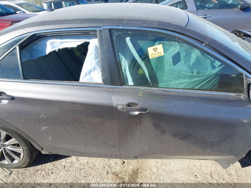 2015 TOYOTA CAMRY XLE - 4T4BF1FK5FR448985