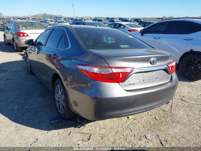 2015 TOYOTA CAMRY XLE - 4T4BF1FK5FR448985