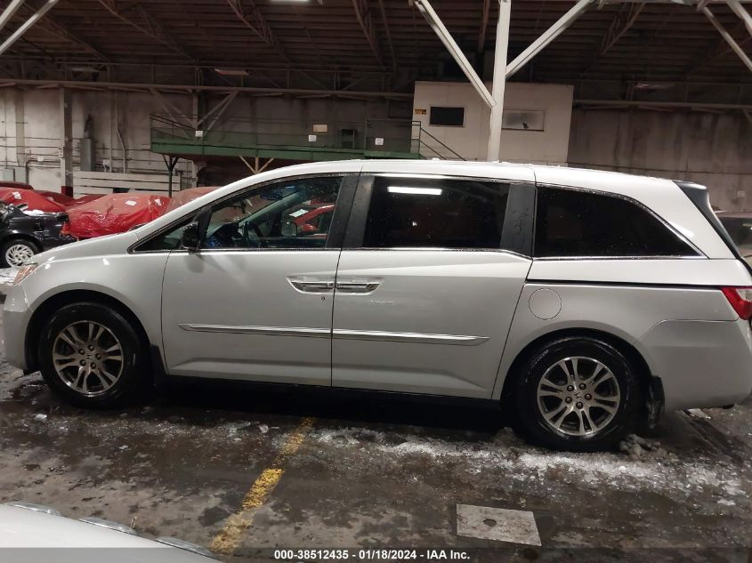 2013 HONDA ODYSSEY EX-L - 5FNRL5H64DB016472