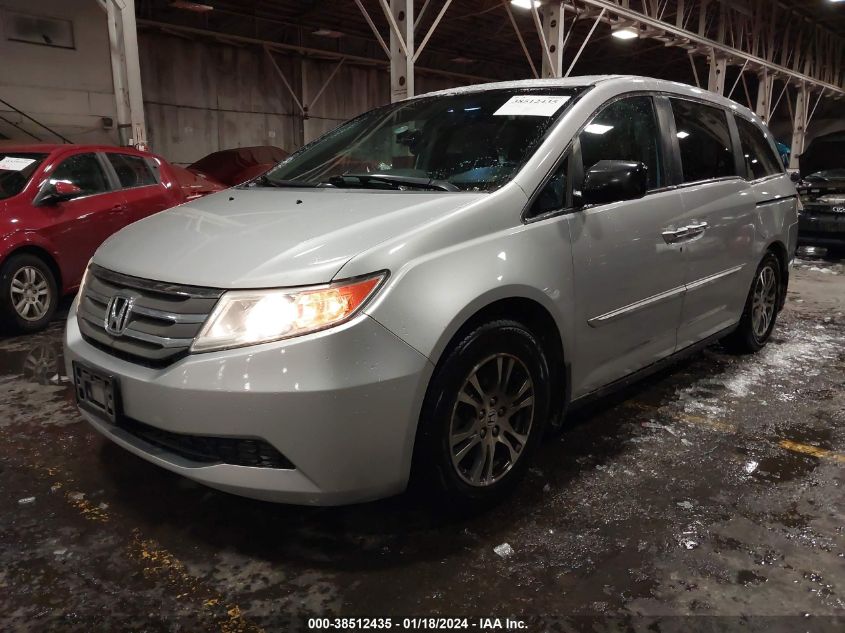 2013 HONDA ODYSSEY EX-L - 5FNRL5H64DB016472