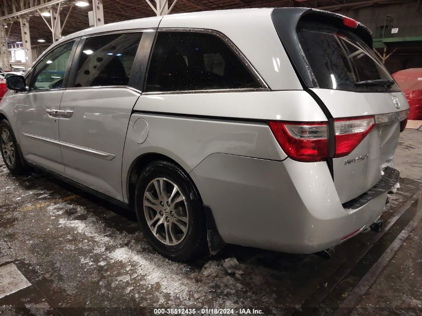 2013 HONDA ODYSSEY EX-L - 5FNRL5H64DB016472