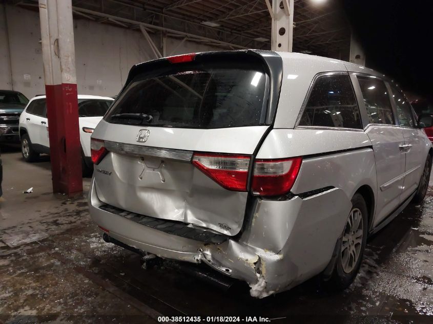 2013 HONDA ODYSSEY EX-L - 5FNRL5H64DB016472