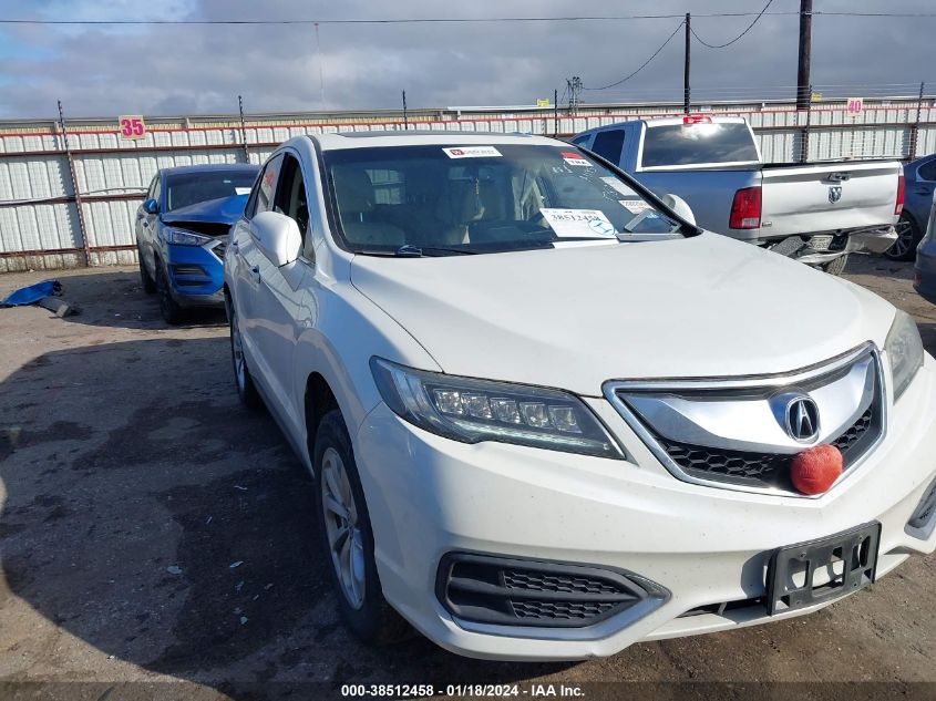 2016 ACURA RDX TECH PKG/TECH/ACURAWATCH PLUS PKG - 5J8TB3H57GL006249