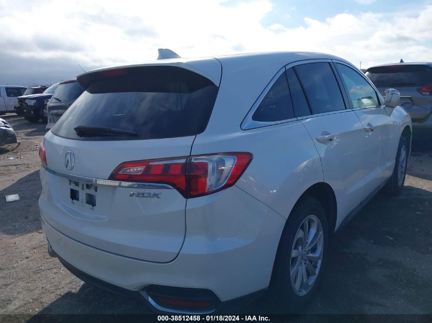 2016 ACURA RDX TECH PKG/TECH/ACURAWATCH PLUS PKG - 5J8TB3H57GL006249