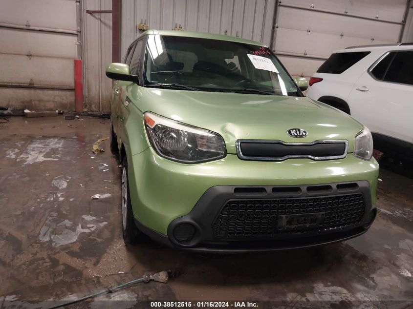 2014 KIA SOUL - KNDJN2A28E7725913