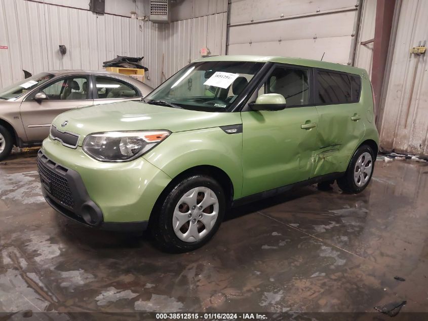 2014 KIA SOUL - KNDJN2A28E7725913