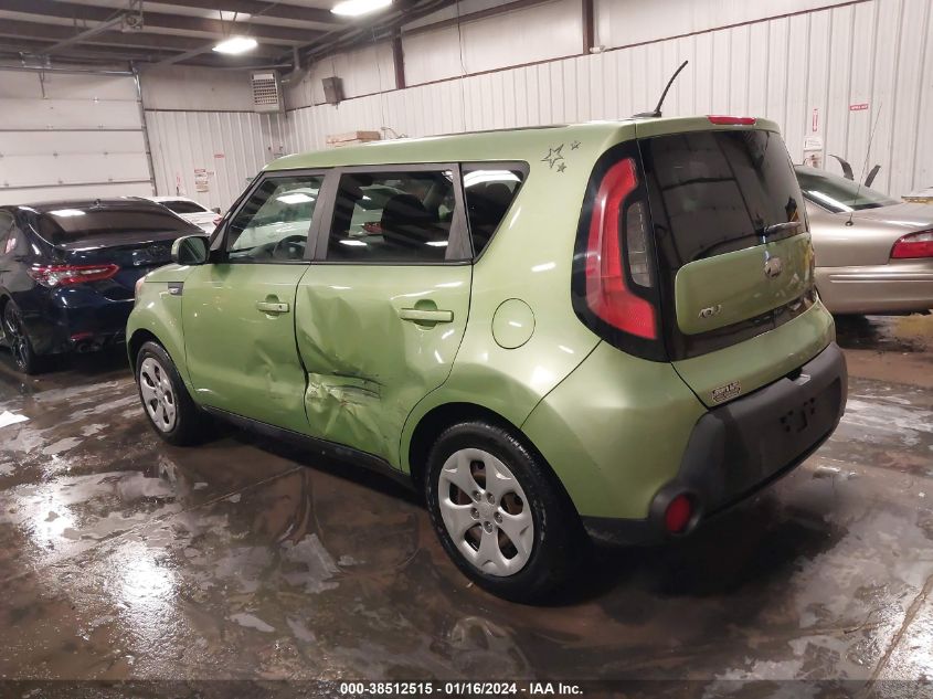 2014 KIA SOUL - KNDJN2A28E7725913