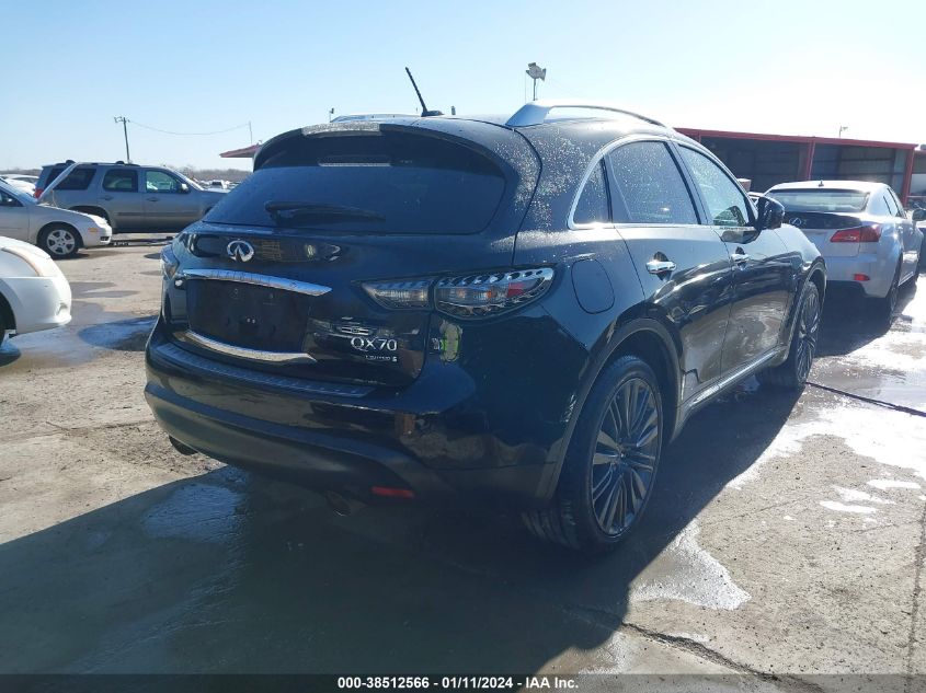 2017 INFINITI QX70 - JN8CS1MU4HM143469